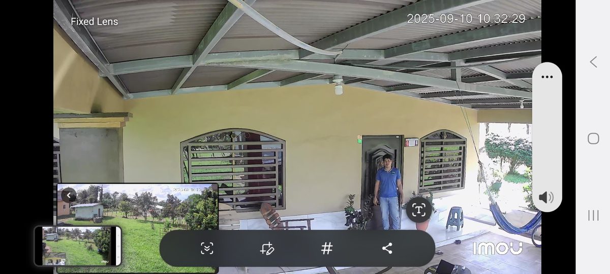 Configuración de cámara WiFi en app Imou Life — VentasPanama.net